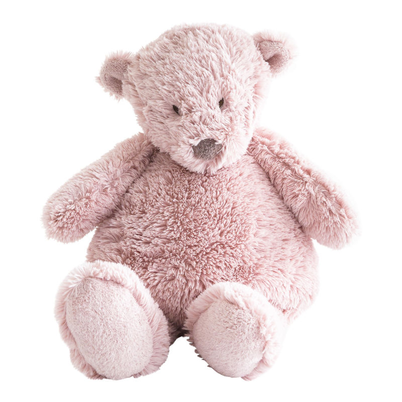  - noann lours - peluche l rose 40 cm 